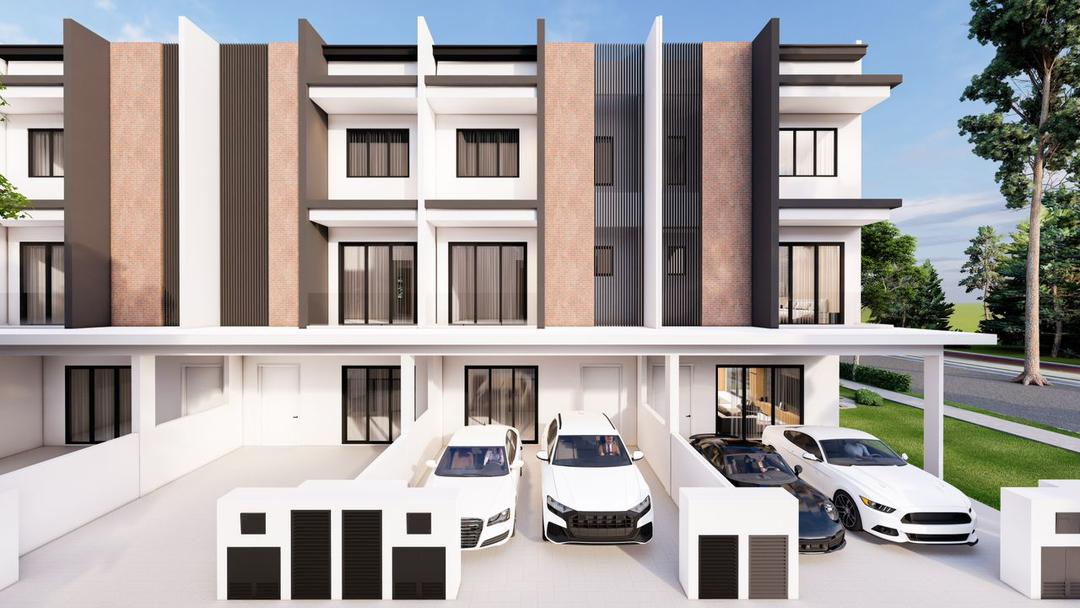 three-storey property overview